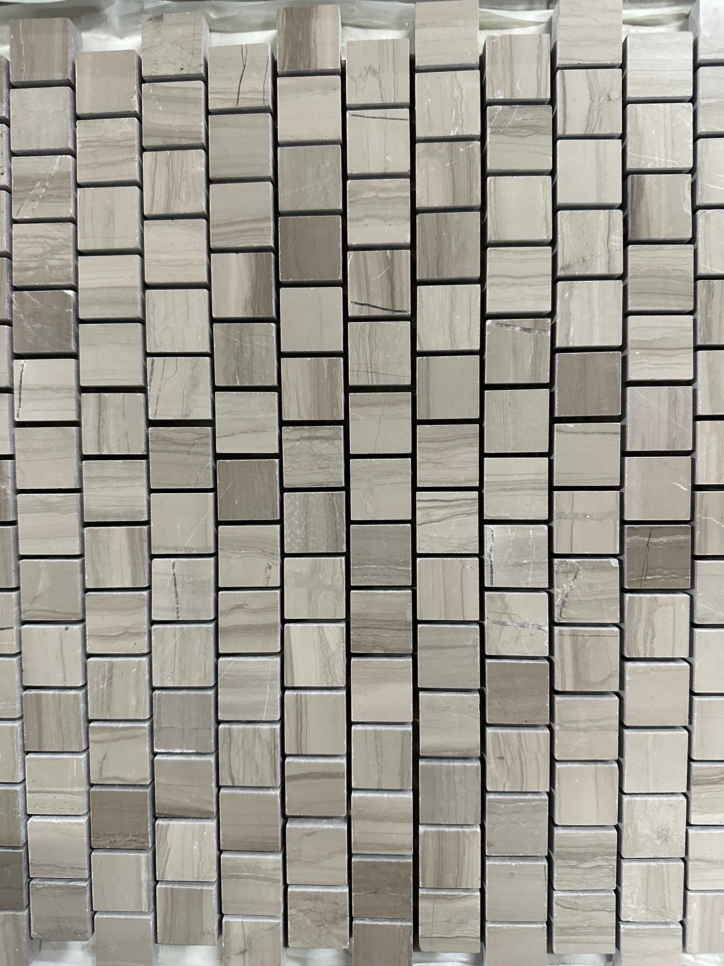 Marble Mosaics 1"x1" Gray